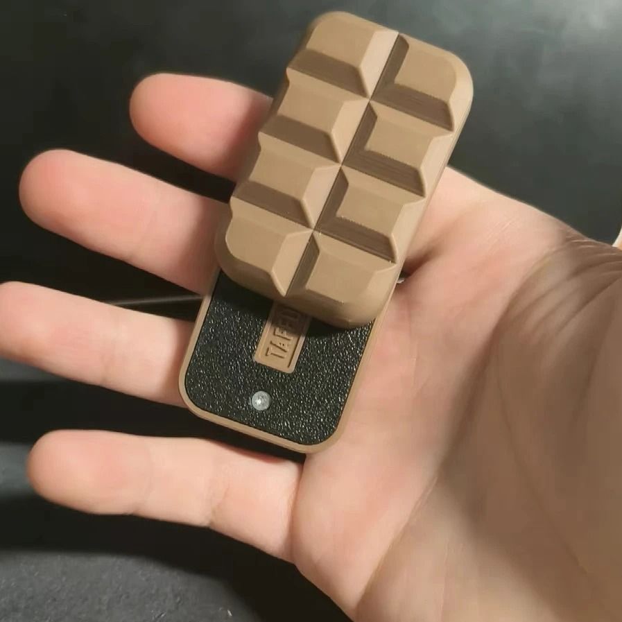 Magnetic Push Card Fidget Slider Chocolate Style Stress Relief EDC Toy