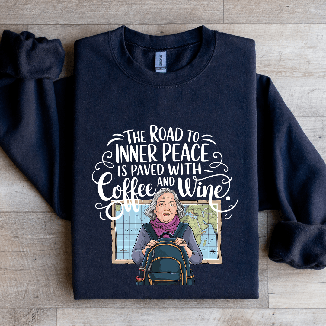 The Road To Inner Peace Is Paved Sweatshirt
