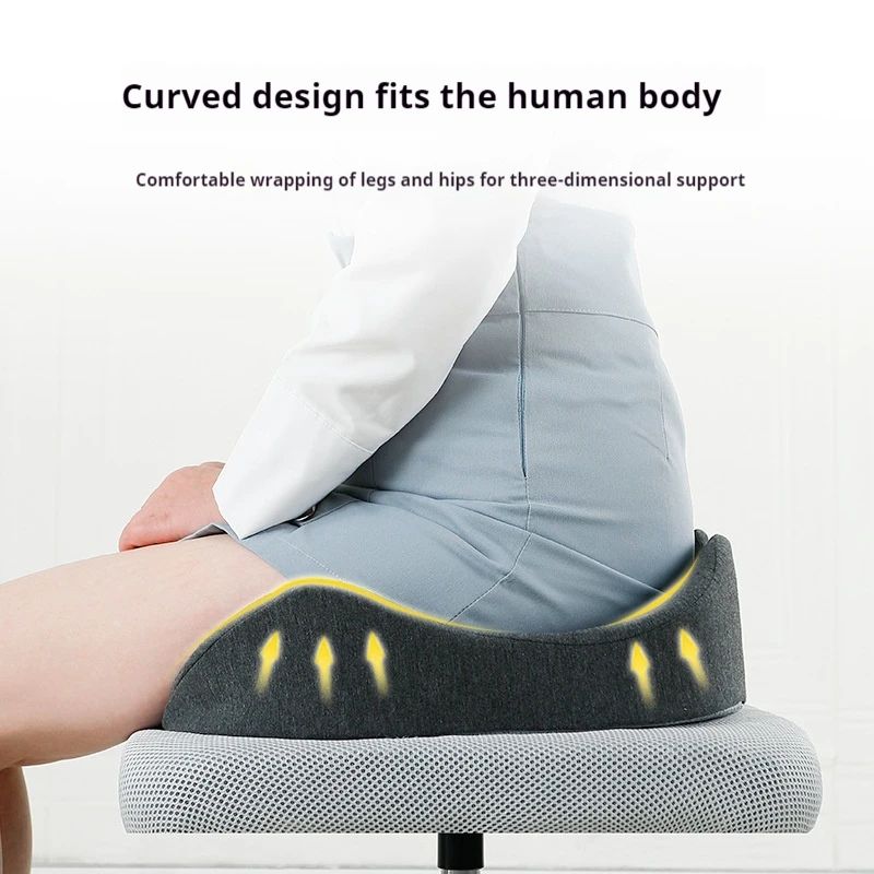 Orthopedic Slow Rebound Memory Foam Cushion, Office Chair Seat Pad for Woman Tailbone Pelvis, Medical Lady Comfort