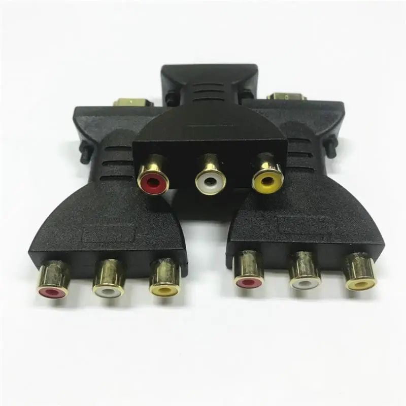 RCA to HDMI converter 1080P Plug-In Adapter, AV to HDMI adapter for Retro Devices