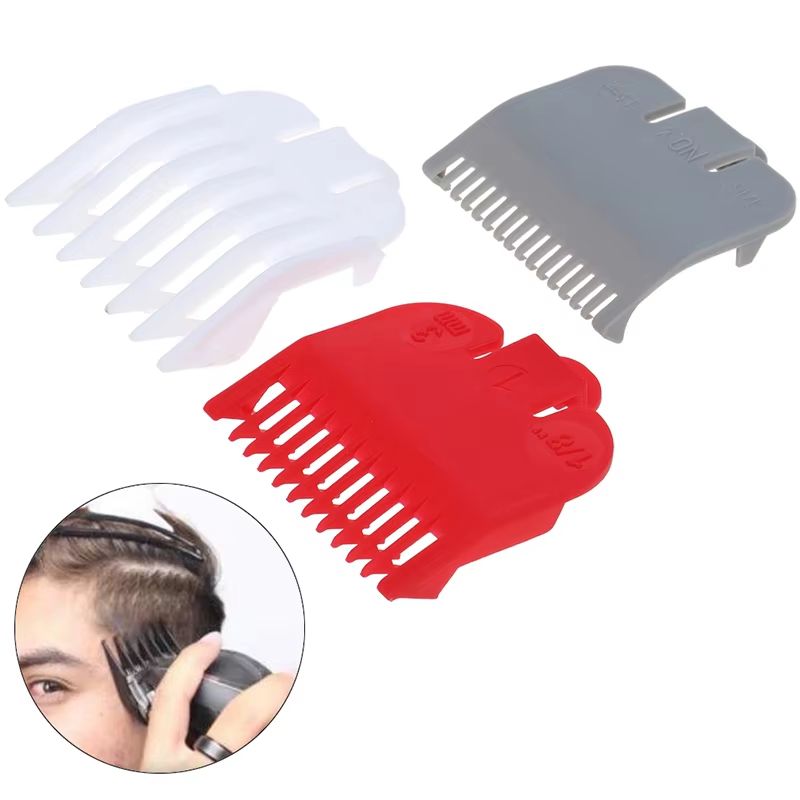 3 Piece Hair Clipper Guard Set 1.5mm (1/16 in), 3mm (1/8 in), 4.5mm (3/16 in) for Wahl Trimmers