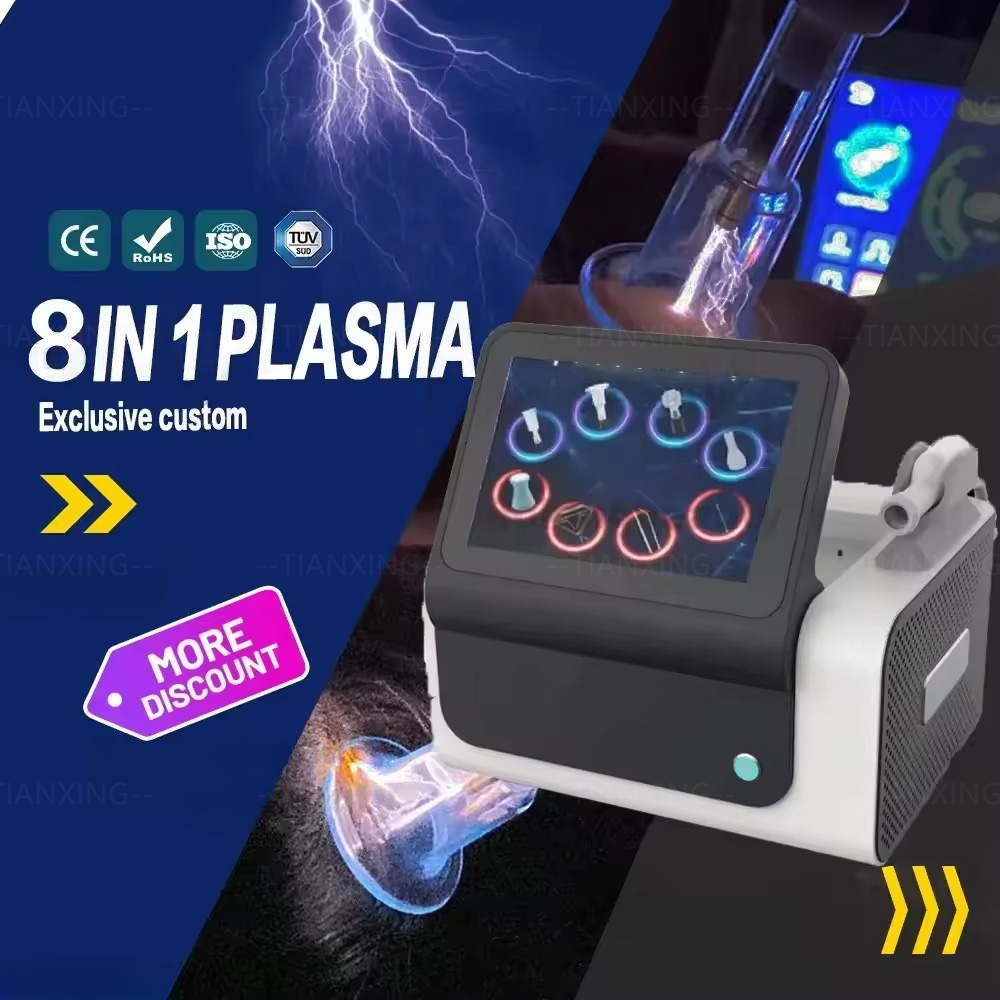 Professional Fusion Plasma Laser Pen with Ozone & Cold Spray, Fibroblast Mole, Wart, Skin Tag Removal & Cold Bleaching