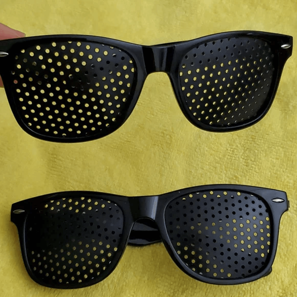 Anti-Myopia Pinhole Glasses – Natural Vision Improvement Eyewear and Perfect Eye Health Gift