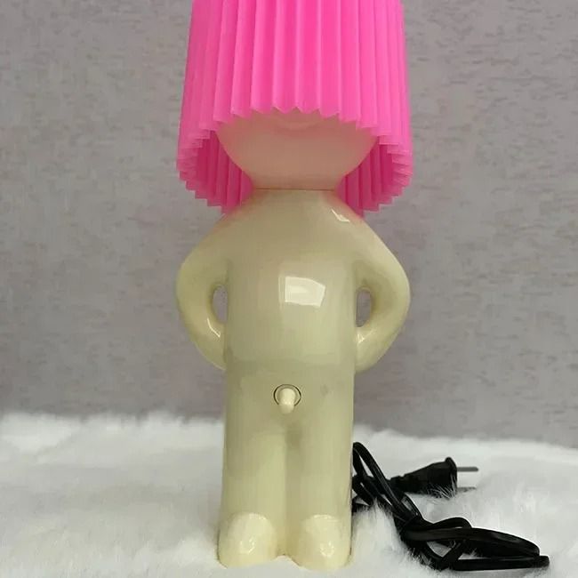 Creative Shy Man Plug In Night Light