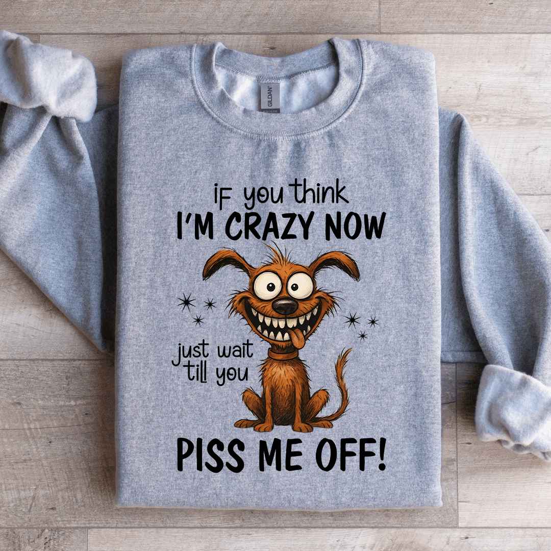 If You Think I'm Crazy Now Sweatshirt