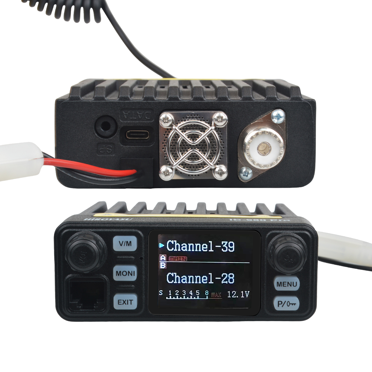 Dual Band Walkie Talkie UHF VHF Mini Radio with AI Noise Reduction