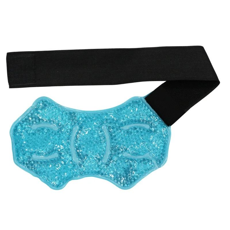 Reusable Ankle and Foot Ice Compress Wrap with Gel Beads
