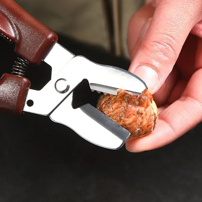 Stainless Steel Chestnut and Nut Opener Clip