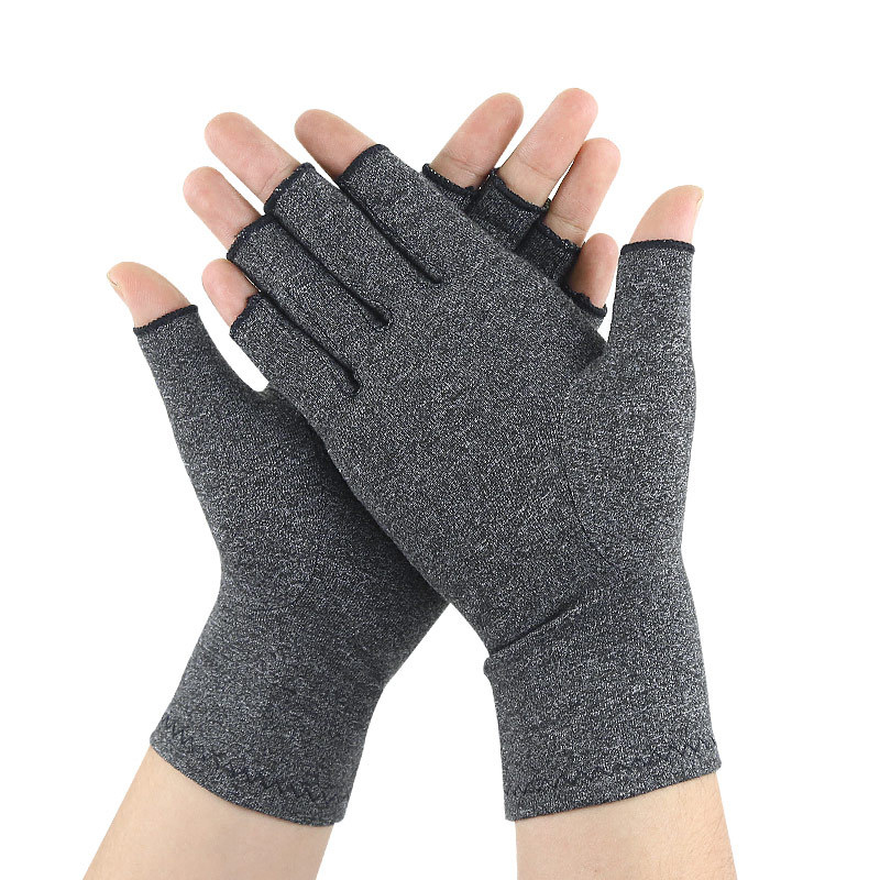 Fingerless Compression Gloves for Hand Discomfort Relief