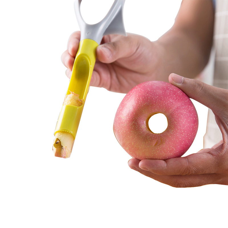 Avocado Slicer and Fruit Pitter Plastic Corer, Scoop, and Masher for Easy Vegetable and Fruit Prep
