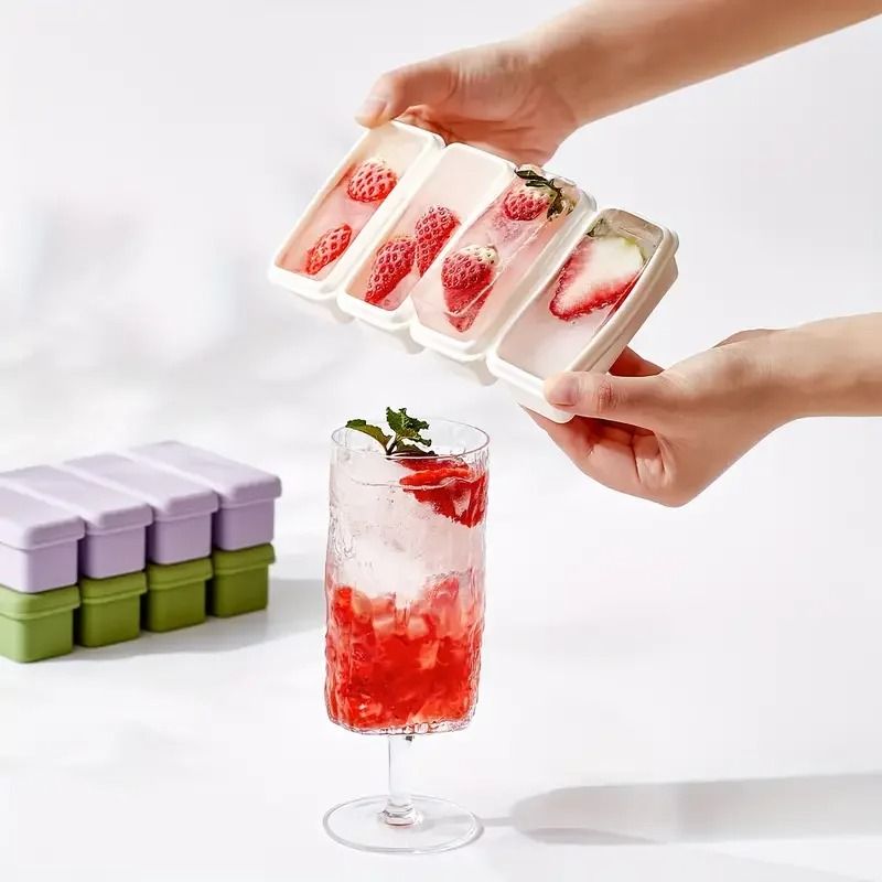 Silicone Ice Cube Tray – BPA-Free & Easy-Release Design