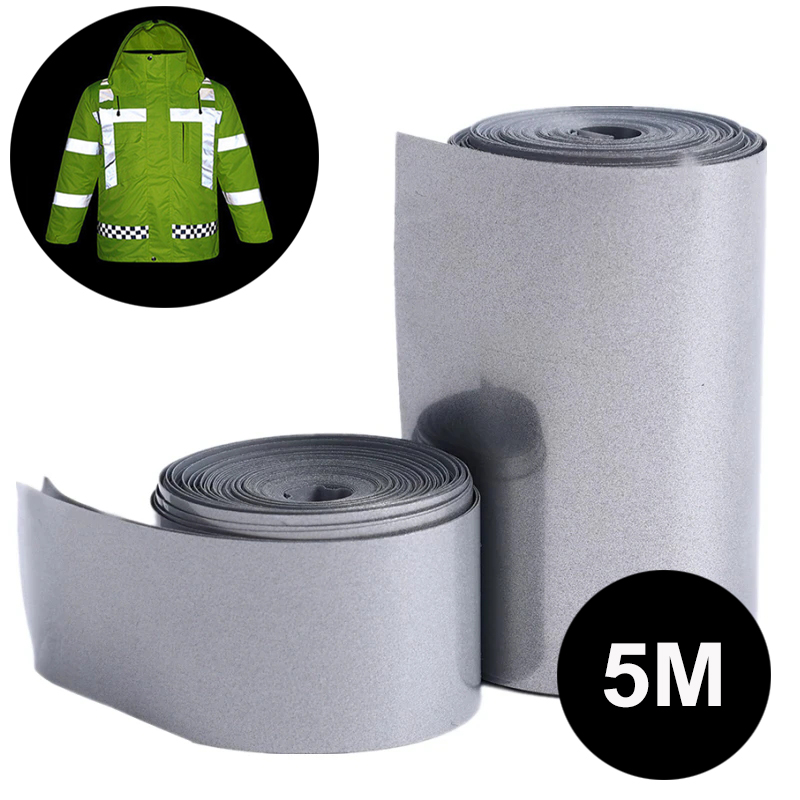 Reflective Tape for DIY Clothing, Bags, High Reflective Heat Transfer Film