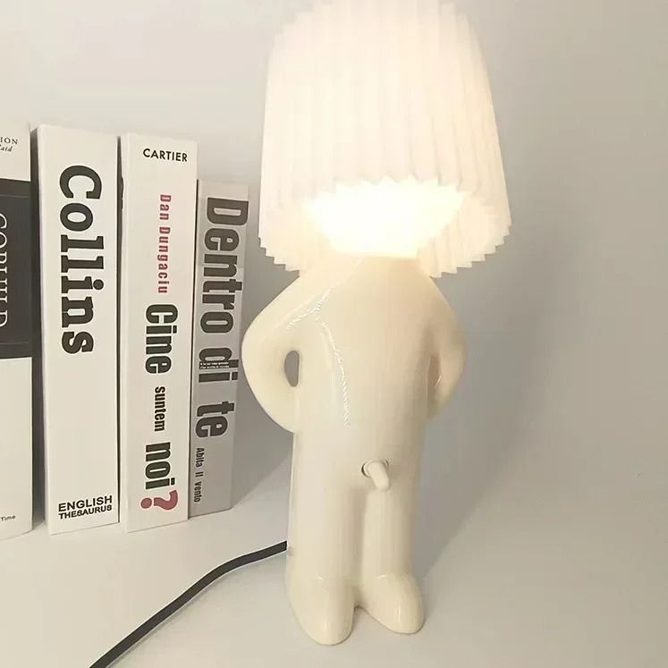 Creative Shy Man Plug In Night Light