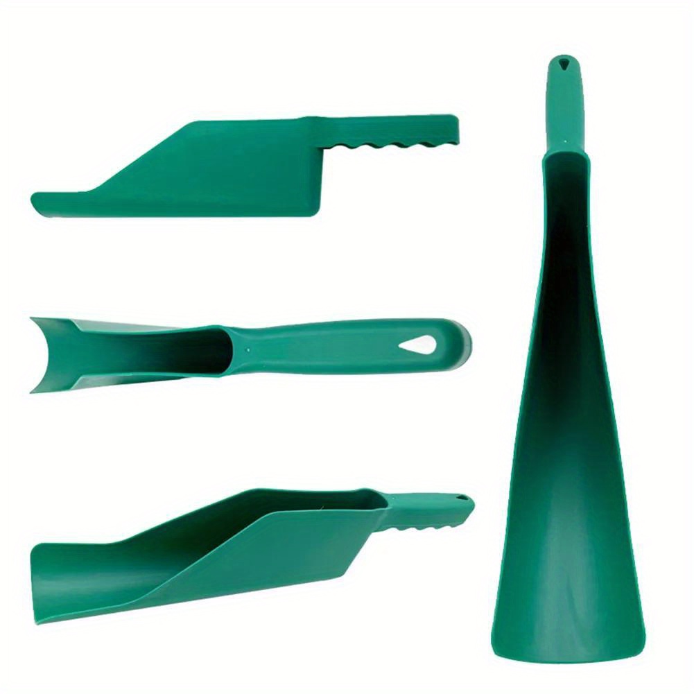 Flex Fit Dirt Debris Remove Gutter Getter Scoop, Multi Use Roof Tool, Eaves Garden Leaf Gutter Spoon Shovel Supplies