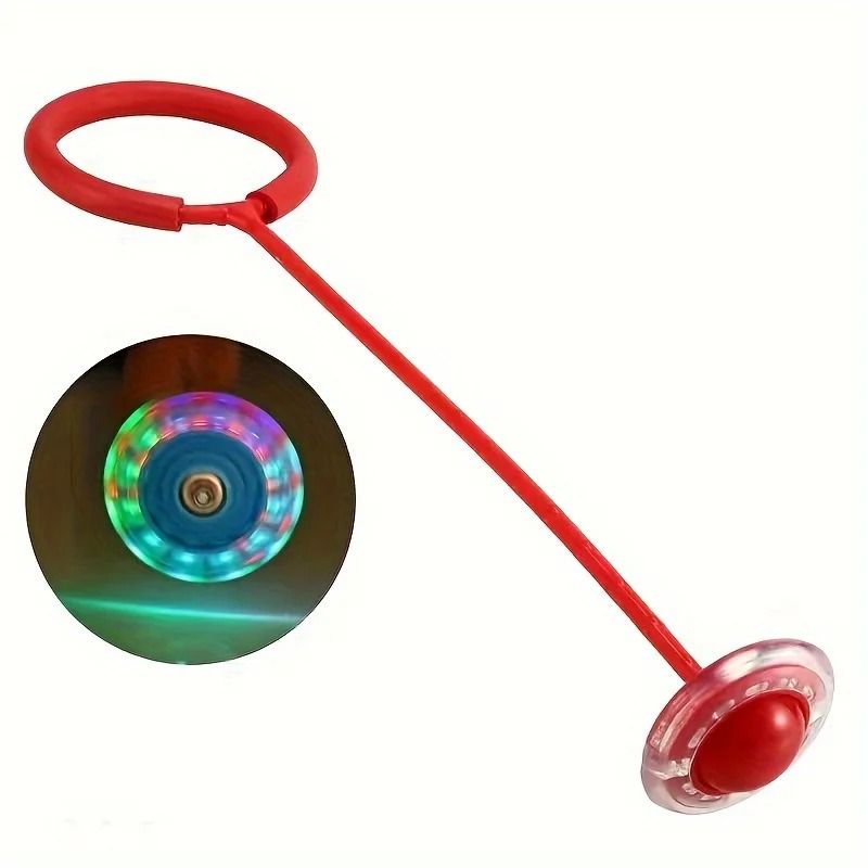 Foldable Kinetic Flashing LED Bouncing Ring
