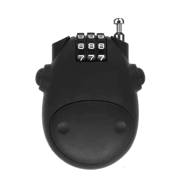 SecureFlex Retractable Bike Cable Lock With Combination Code