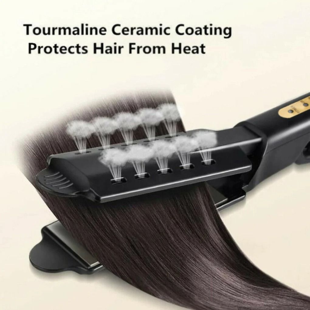Hair Straightener with 4 Temperature Settings and Ceramic Tourmaline Ionic Plates