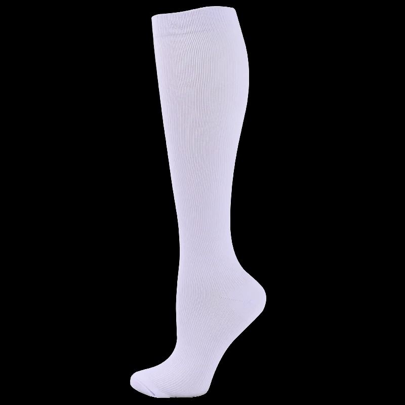 Medical Calf Compression Stockings Knee High Open Toe Pressure Socks