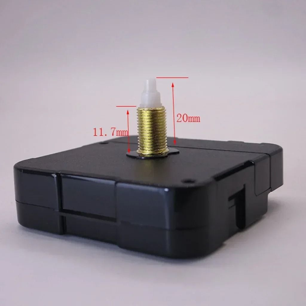 DIY Quartz Clock Movement Repair Kit 31mm Long Shaft Replacement Mechanism