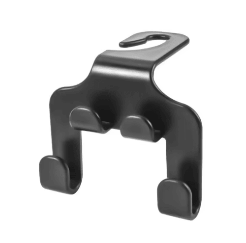 RideView Car Back Seat Phone Holder – Headrest Hook Mount & Rear Seat Stand for Smartphones