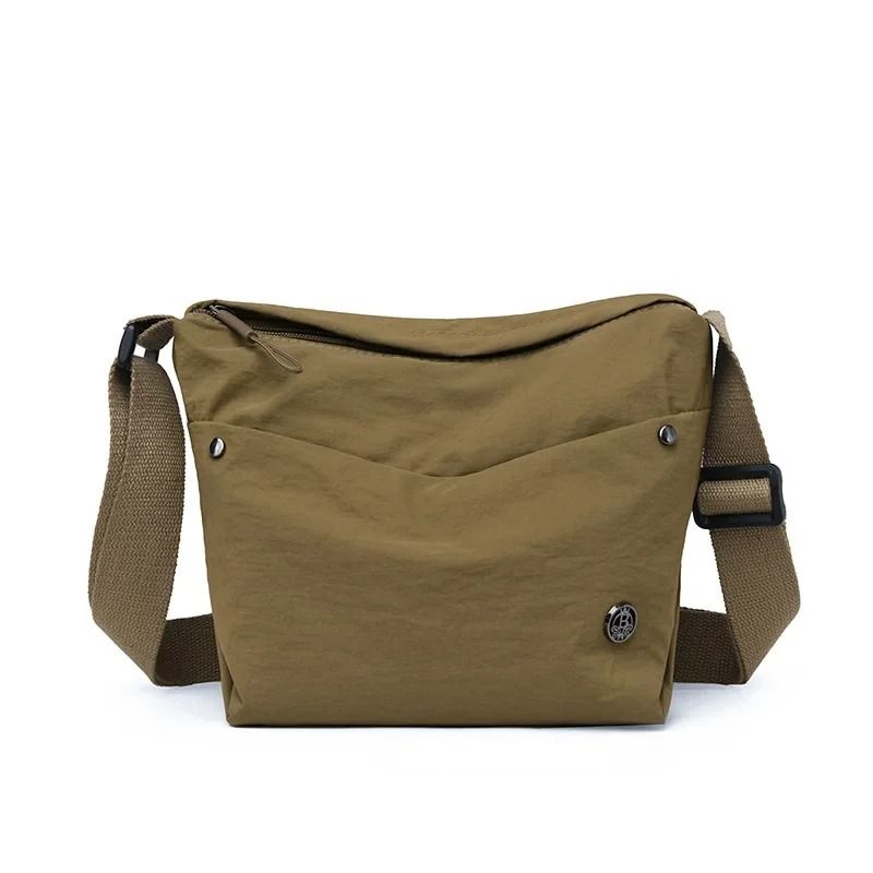 Ladies Fashion Nylon Messenger Bag Spacious Lightweight Daily Use