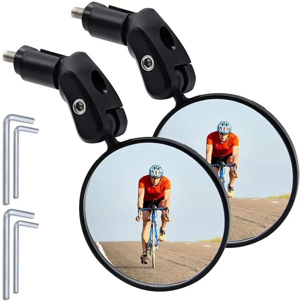 Universal Adjustable Bicycle Rearview Mirror Wide Angle MTB and Road Bike