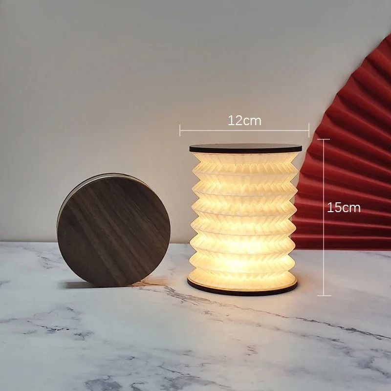 Foldable Touch Dimmable Table Lamp USB Rechargeable Lantern