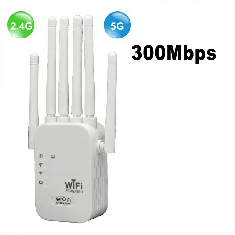Dual Band WiFi Extender Boost Signal Coverage and Reduce Dead Zones at Home