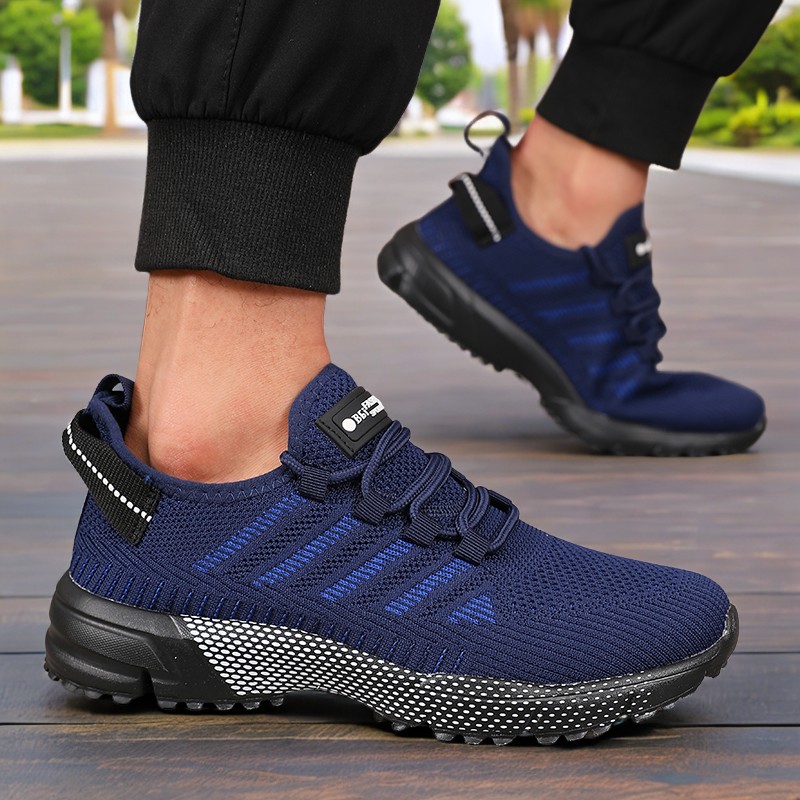 Luxury Male Tenis Masculino, New Mens Sneakers, Lightweight Breathable Fashion Running Shoes, Thick Sole Comfortable