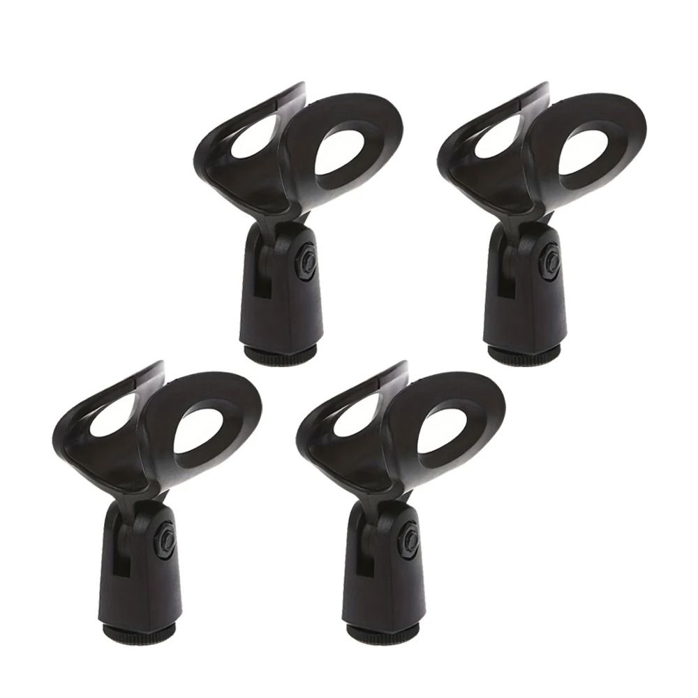 Universal Adjustable Microphone Clip Holder Set