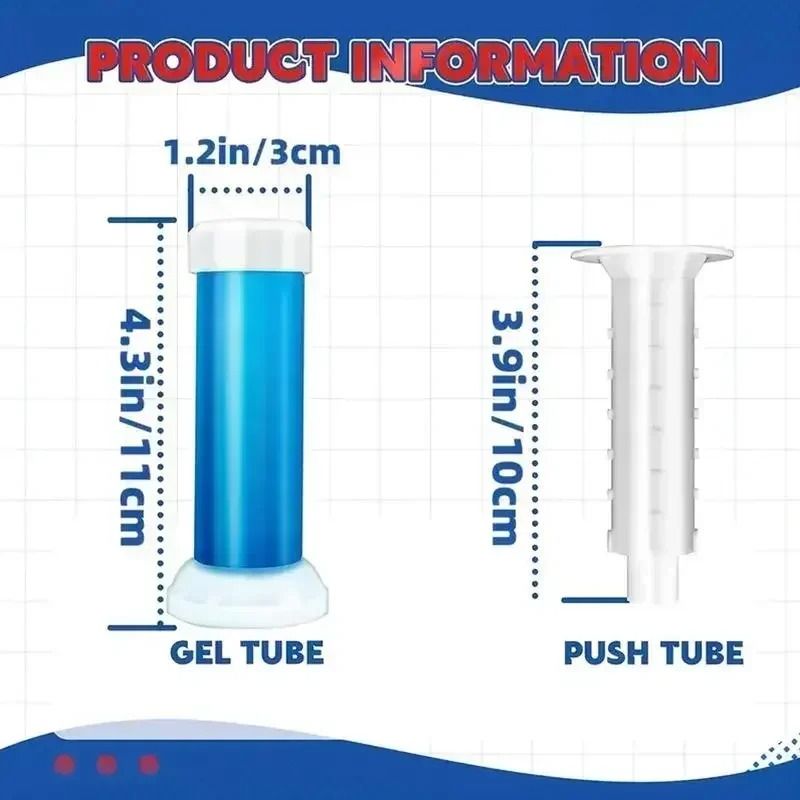 Toilet Cleaner Gel Stick with Liquid Fragrance Deodorizing and Aromatherapy Air Freshener