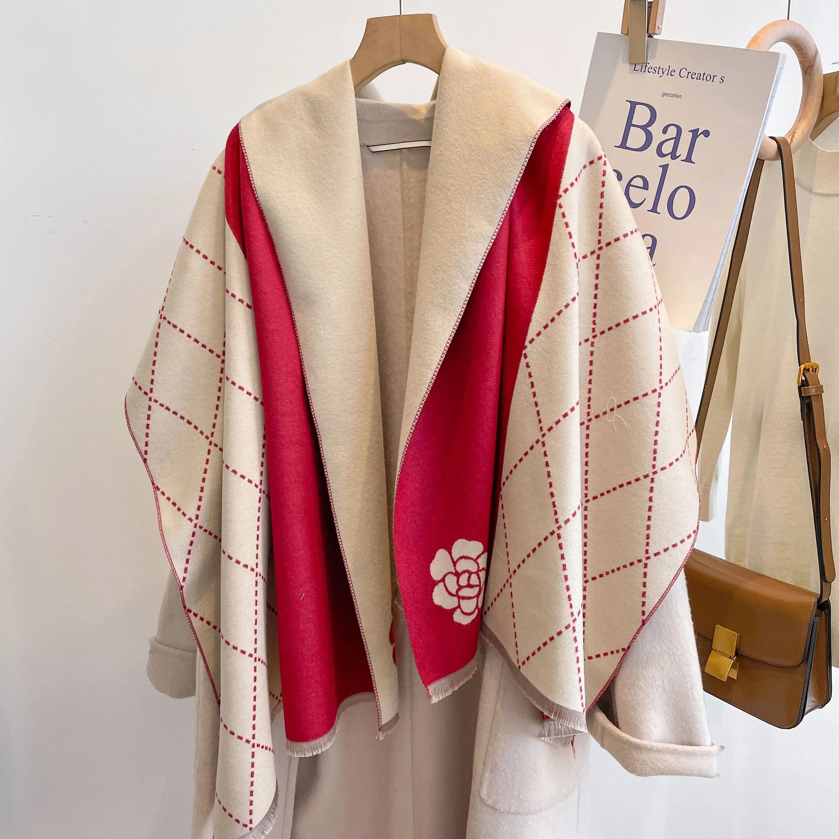 2023 Designer Cashmere Shawl | Ladies Winter Wrap & Premium Hijab Pashmina System