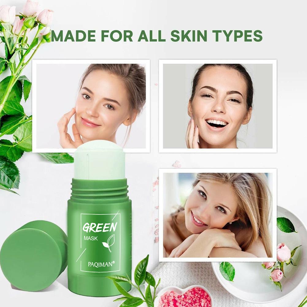 Green Tea Mask Stick for Blackhead Removal and Deep Pore Cleansing