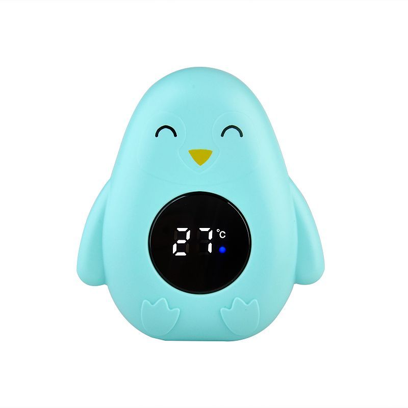 Digital Baby Bathtub Thermometer, Floating Water Temperature Measuring Instrument with LED Display, Safety Test Cartoon