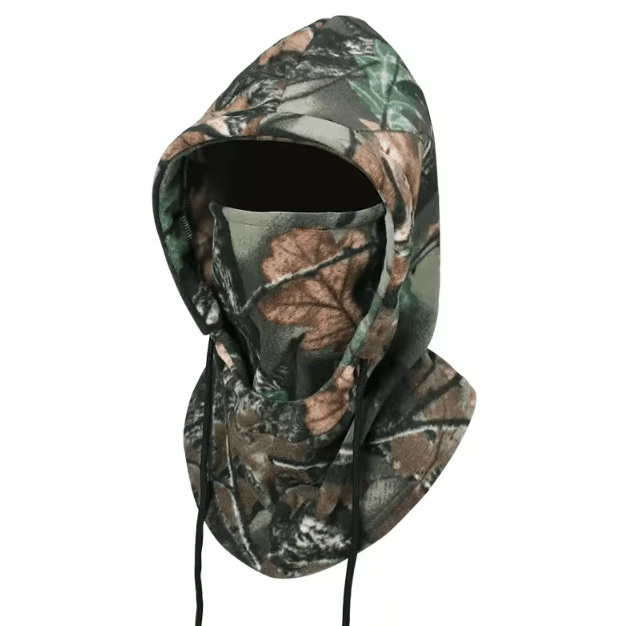 ThermaHood Fleece Balaclava Mask – Windproof Winter Face & Neck Cover