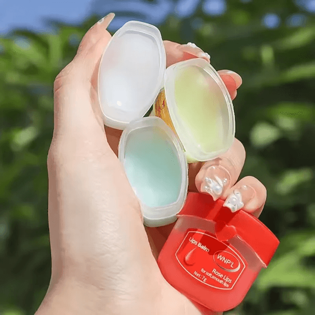 Fruit Lip Balm Set Moisturizing Non Sticky Lip Care Collection