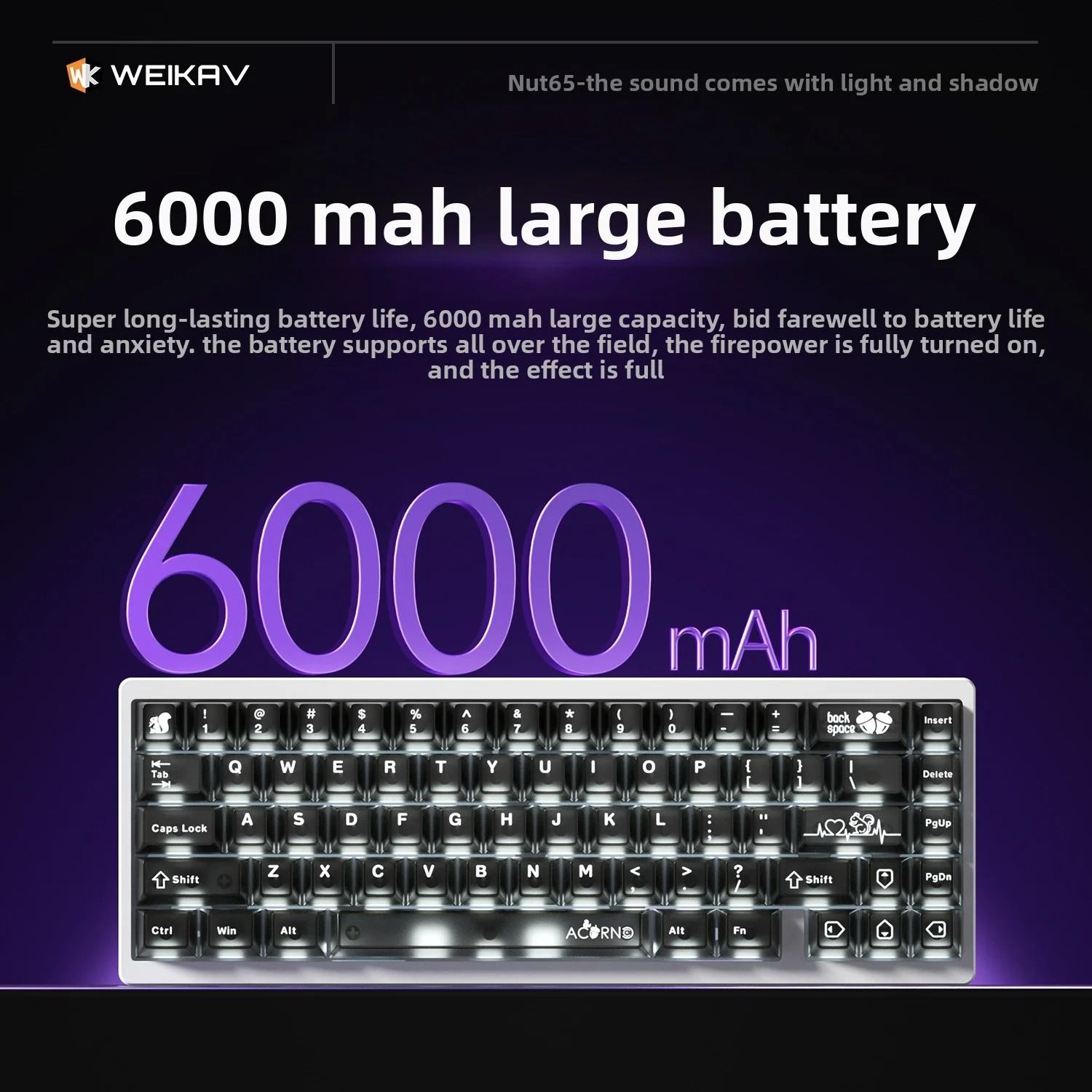 Lucky65 V2 65 Keys Mechanical Keyboard with Aluminum Case RGB Lighting and Hot Swappable Switches
