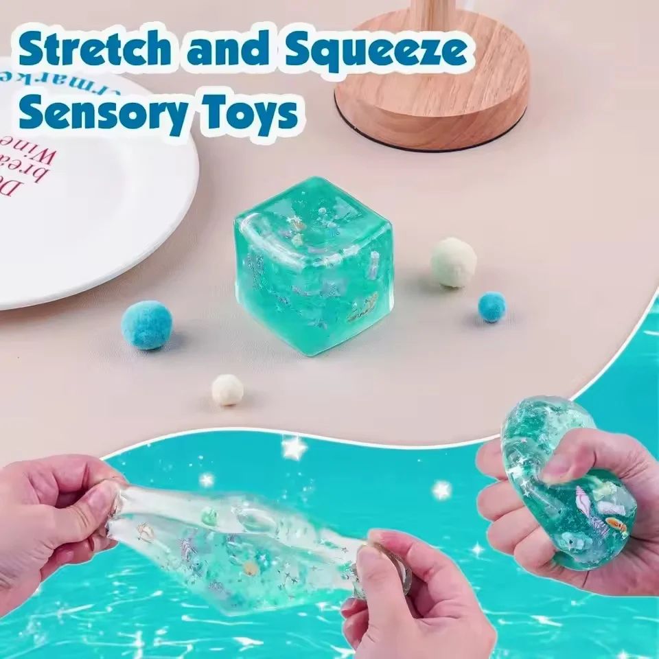 OceanCube Slow Rise Squishy Stress Relief Toy