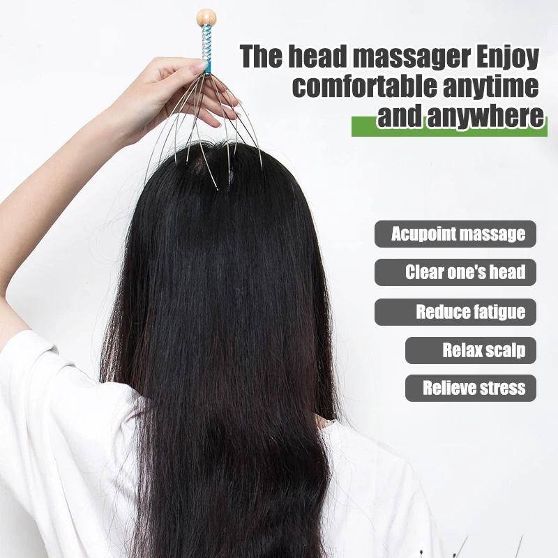 Octopus Scalp Massager | Divine Head Therapy & Wellness Tool
