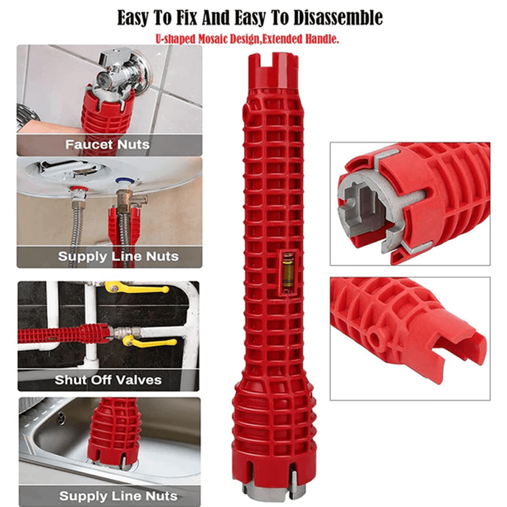 8-In-1 Multi Key Flume Magic Wrench