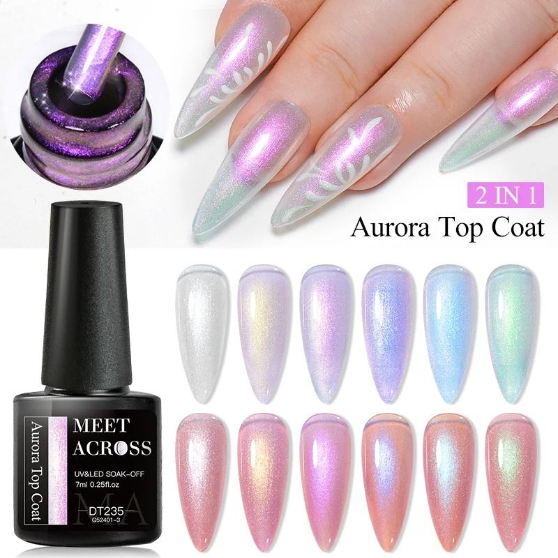 Aurora Reflective Glitter Finishing Gel