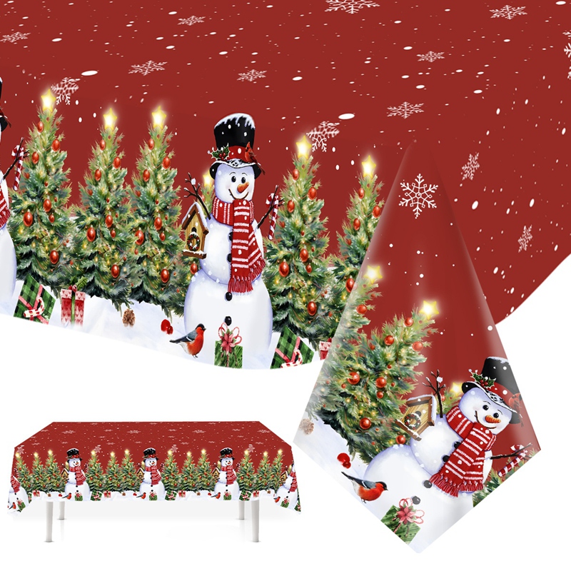Merry Christmas Decoration, Christmas Tablecloth, Happy New Year Gift, For Home Decor