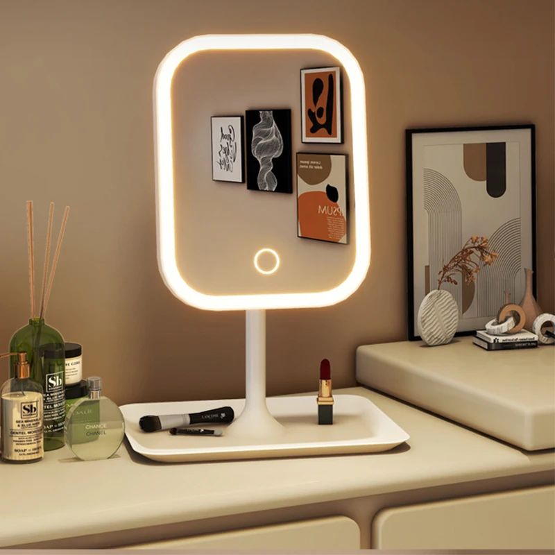 3-Color LED Touch Vanity Makeup Mirror