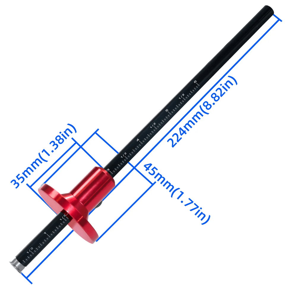 PrecisionLine Wheel Marking Gauge for Woodworking