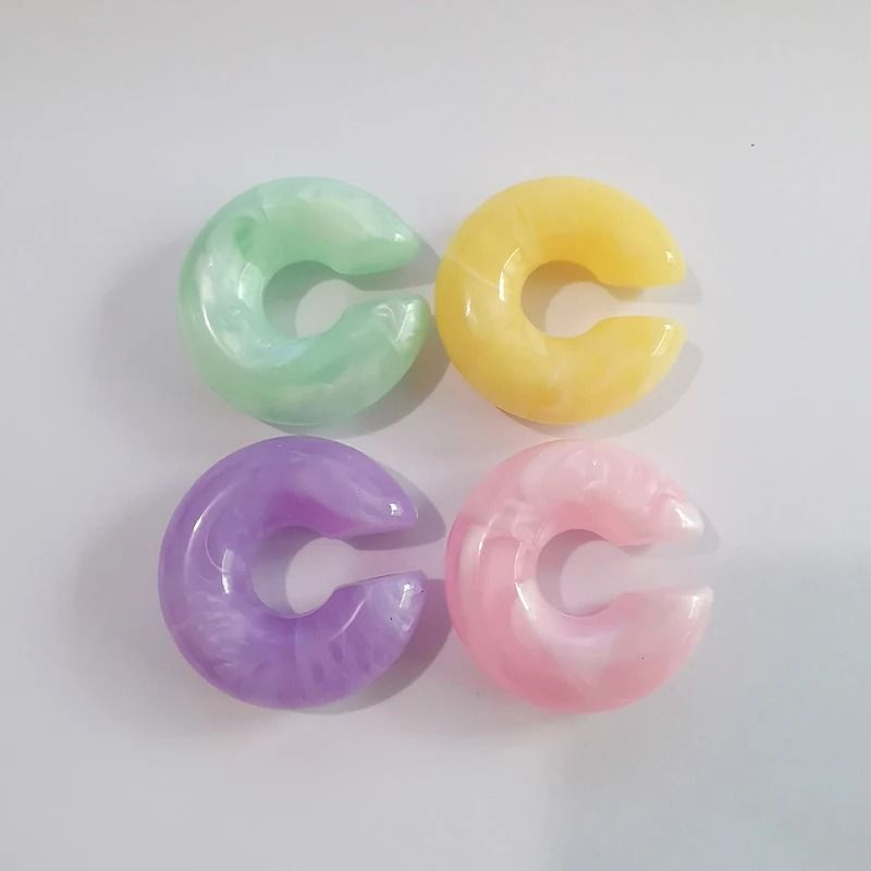 4-Piece C-Shaped Non-Pierced Ear Clip Set