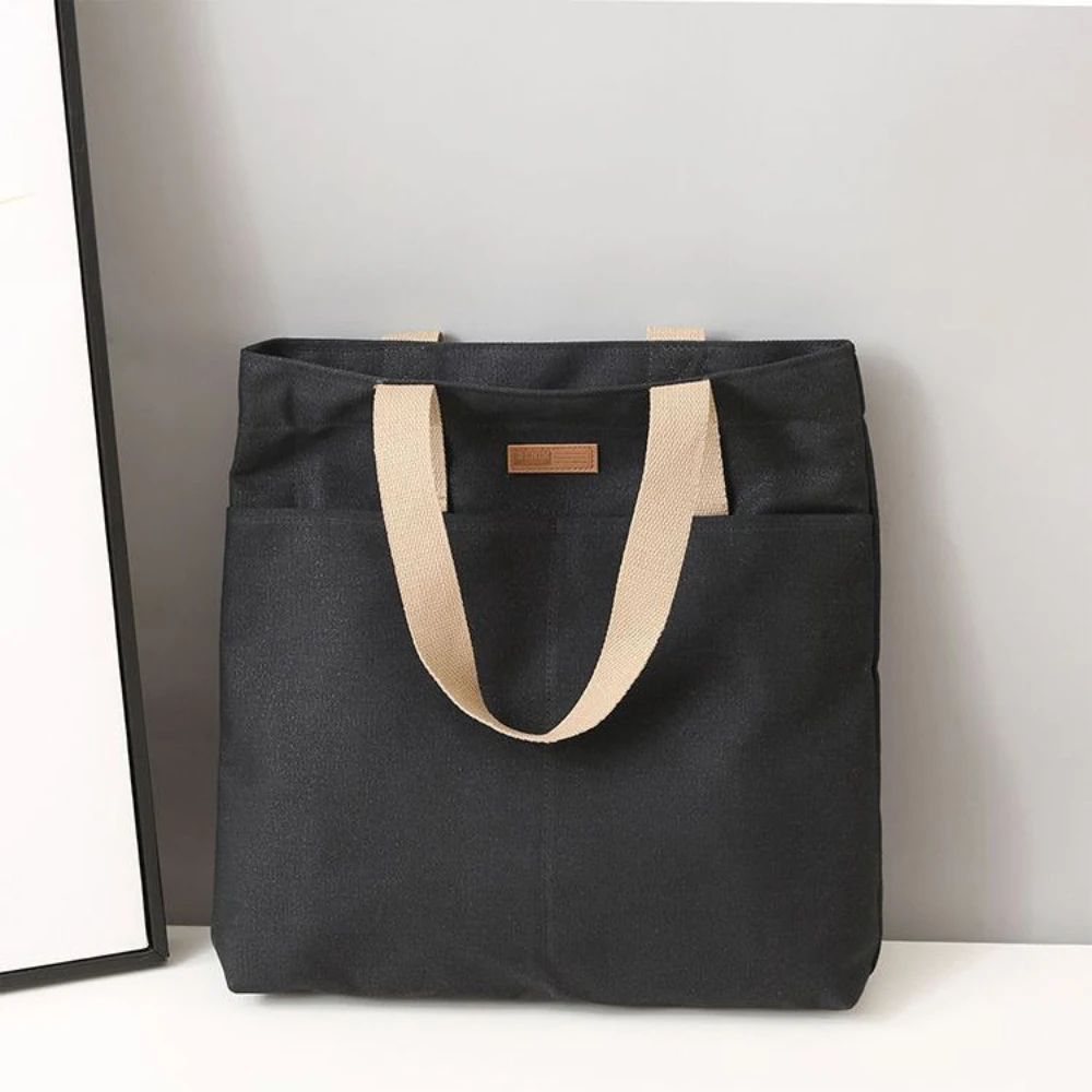 Women Canvas Tote Commuter Bag