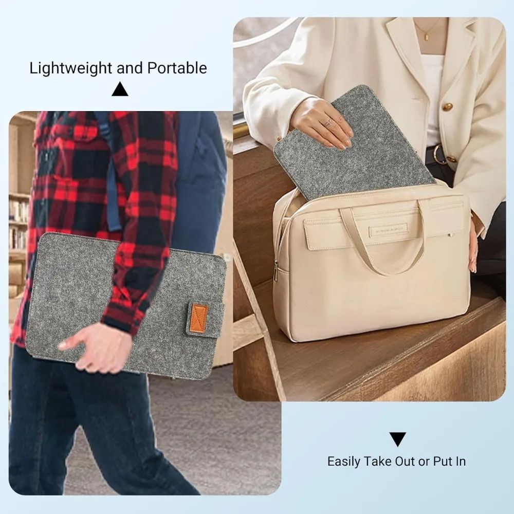 Felt Laptop Sleeve Case 15.6 Inch