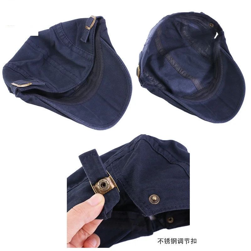 Cotton Hunting Adjustable Buckle Baseball Cap