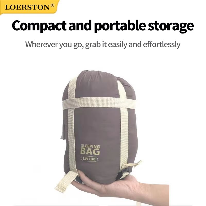 Ultralight Compact Waterproof Adult Sleeping Bag for Camping & Travel