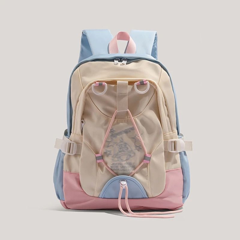 Trendy Large-Capacity Checkered School and Travel Backpack